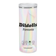   Dildolls Fantasia - silikonové dildo s přísavkou (páskavé)
