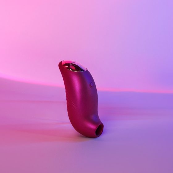 Love to Love Believer - dobíjecí vodotěsný stimulátor klitorisu (kovově růžový)