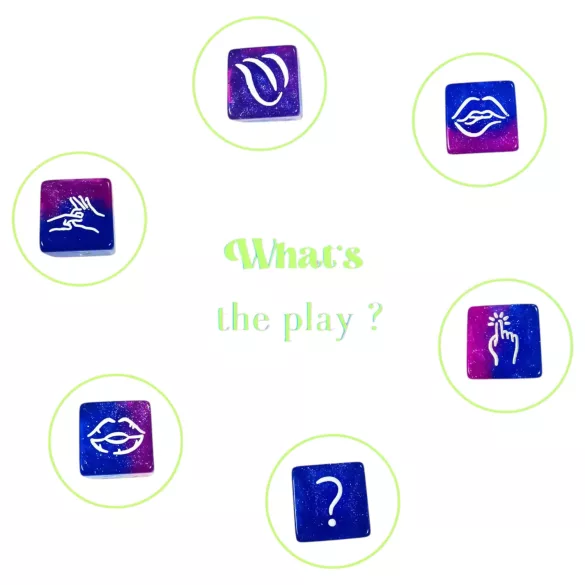 Love to Love - erotické kostky sada - 3 kusy