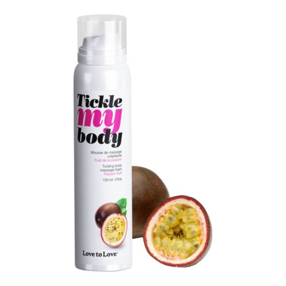 Tickle my body - masážní pěna - marakuja (150 ml)