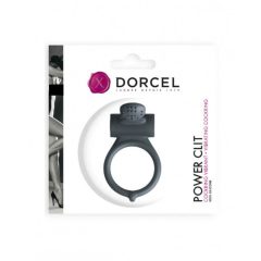 Dorcel Power Clit - vibrační kroužek na penis (černý)