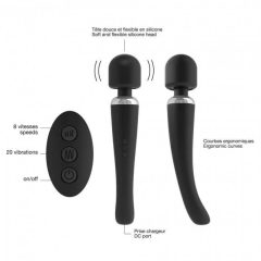 Dorcel Megawand - nabíjecí masážní vibrátor (černý)