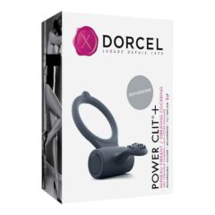   Dorcel Power Clit Plus - vibrační kroužek na penis na baterie (černý)
