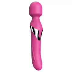  Dorcel Dual Orgasms - akumulátorový, 2v1 masážní vibrátor (růžový)