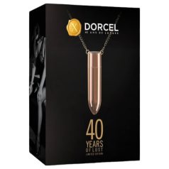   Dorcel - nabíjecí, vodotěsný vibrátor náhrdelník (rosegold)