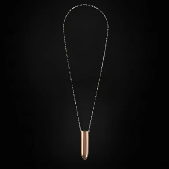 Dorcel - nabíjecí, vodotěsný vibrátor náhrdelník (rosegold)