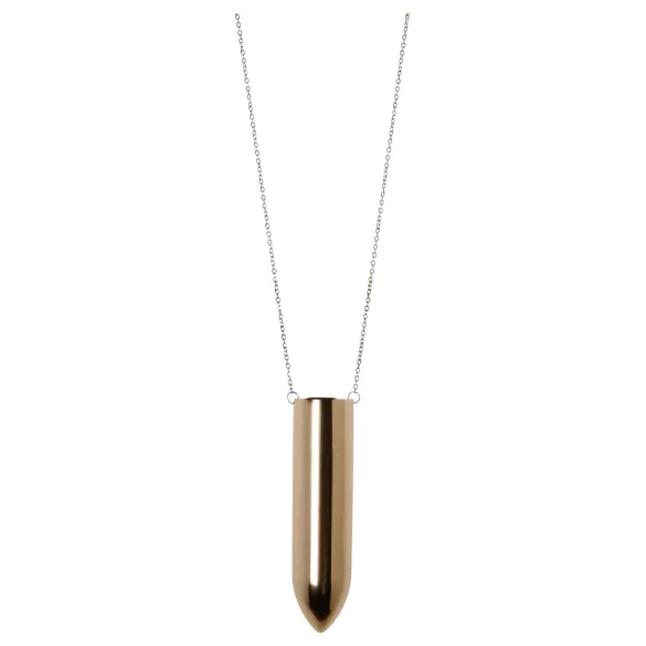 Dorcel - nabíjecí, vodotěsný vibrátor náhrdelník (rosegold)