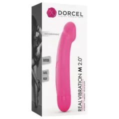   Dorcel Real Vibration M 2.0 - dobíjecí vibrátor (růžový)