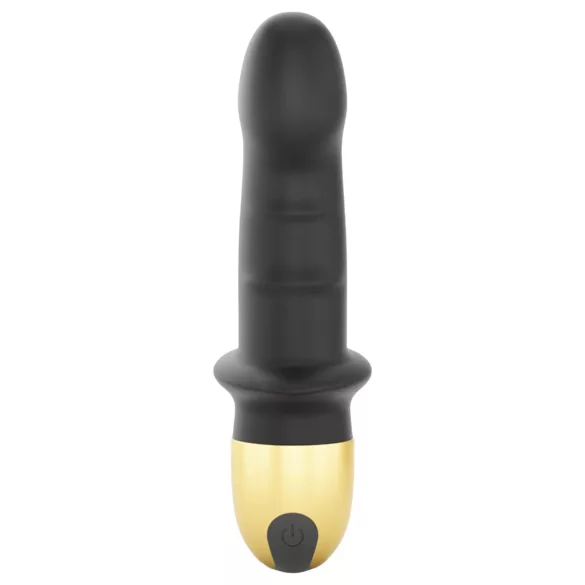 Dorcel Mini Lover 2.0 - nabíjecí, G-bod vibrátor (černý-zlatý)