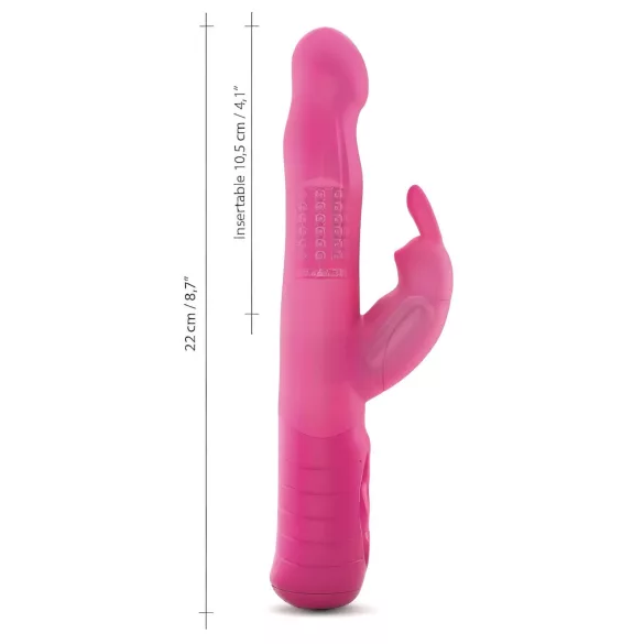 Dorcel Baby Rabbit 2.0 - nabíjecí vibrátor s klitorálním ramenem (růžový)