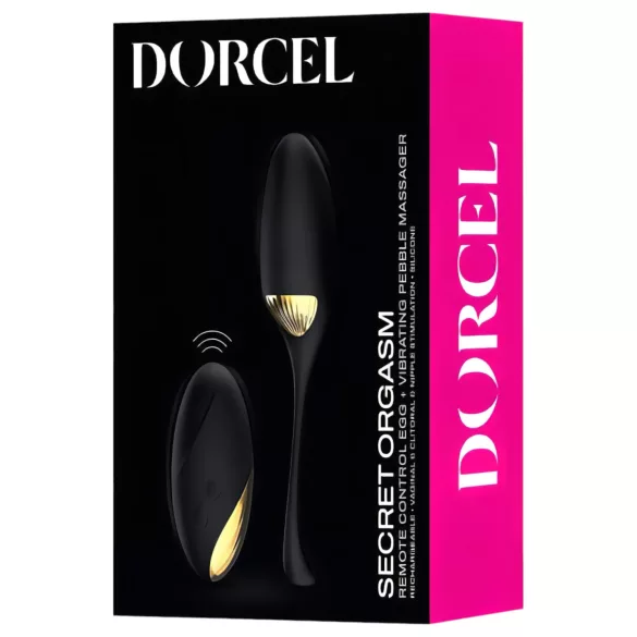 Dorcel Secret Orgasm - vibrující vajíčko (černé)