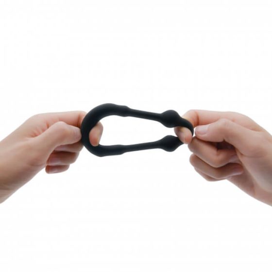 Dorcel Stronger Ring - kovový kroužek na penis (černý)