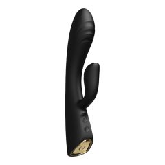   Dorcel Flexi Rabbit - nabíjecí, vyhřívací vibrátor s ramenem na klitoris (černý)