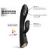 Dorcel Flexi Rabbit - hřejivý vibrátor s klitoriální zónou (černý)