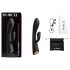 Dorcel Flexi Rabbit - hřejivý vibrátor s klitoriální zónou (černý)