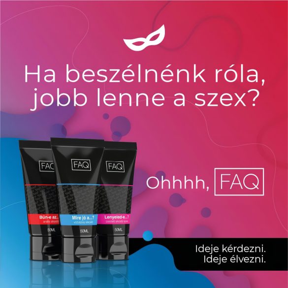 FAQ - Je hříchem…? anální lubrikant (50 ml)
