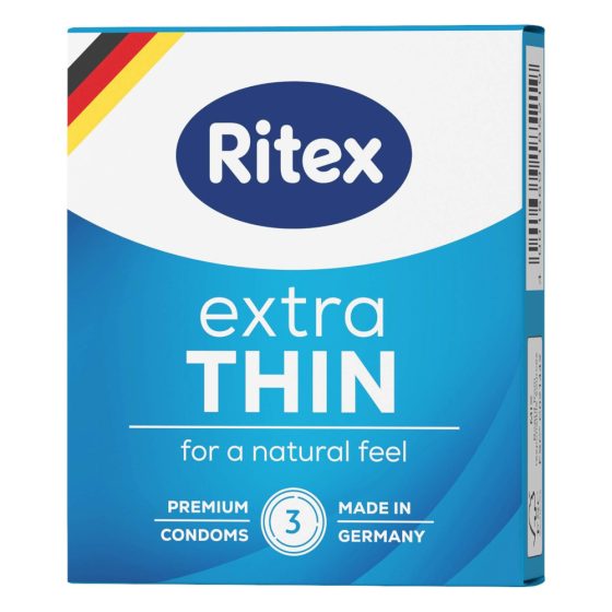RITEX Extra Thin - tenkostěnný kondom (3db)