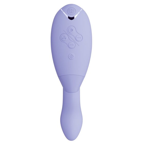 Womanizer Duo 2 - vodotěsný vibrátor bodu G a stimulátor klitorisu (fialový)
