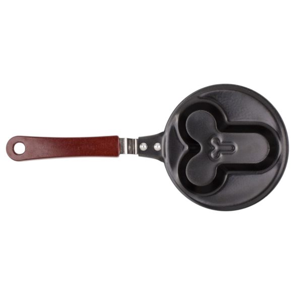 Pánvička na vejce ve tvaru penisu