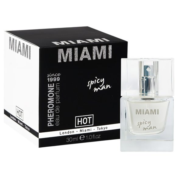 HOT Miami - feromonový parfém pro muže (30 ml)