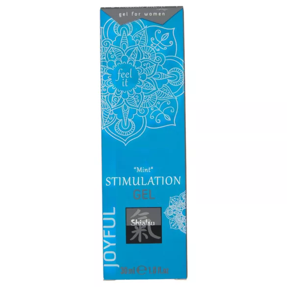 HOT Shiatsu Joyful - stimulační krém pro ženy - máta - 30ml