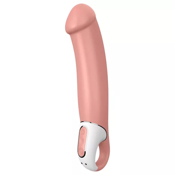Satisfyer Master - vibrátor pro muže - vodotěsný, nabíjecí - tělová barva