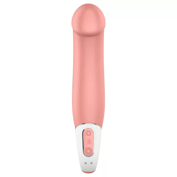 Satisfyer Master - vibrátor pro muže - vodotěsný, nabíjecí - tělová barva