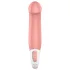 Satisfyer Master - vibrátor pro muže - vodotěsný, nabíjecí - tělová barva