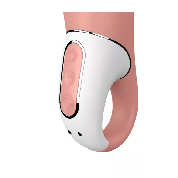 Satisfyer Master - vibrátor pro muže - vodotěsný, nabíjecí - tělová barva