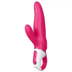   Satisfyer Mr. Rabbit - vibrátor s klitorálním výběžkem - vodotěsný - růžový
