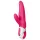 Satisfyer Mr. Rabbit - vibrátor s klitorálním výběžkem - vodotěsný - růžový