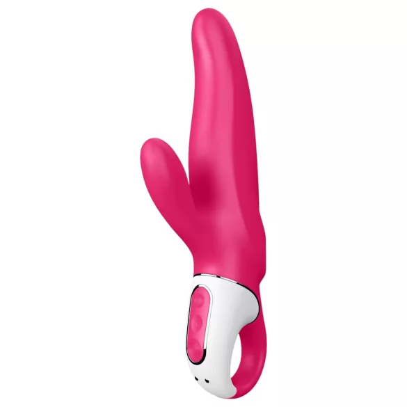 Satisfyer Mr. Rabbit - vibrátor s klitorálním výběžkem - vodotěsný - růžový