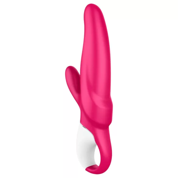 Satisfyer Mr. Rabbit - vibrátor s klitorálním výběžkem - vodotěsný - růžový
