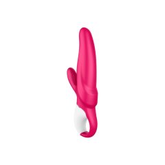   Satisfyer Mr. Rabbit - vodotěsný, nabíjecí vibrátor s ramínkem na klitoris (růžový)