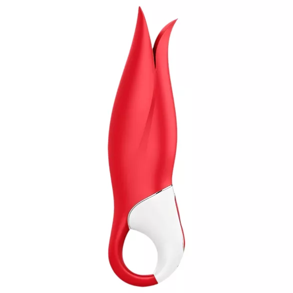 Satisfyer - vibrátor dobíjecí vodotěsný silikon červený