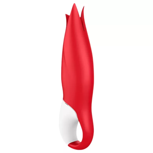 Satisfyer - vibrátor dobíjecí vodotěsný silikon červený