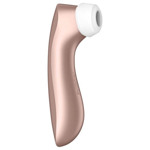 Satisfyer Pro 2+ - nabíjecí stimulátor klitorisu s vibrací - hnědý