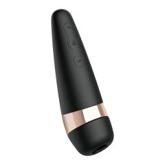   Satisfyer Pro 3+ - nabíjecí, vodotěsný stimulátor na klitoris (černý)
