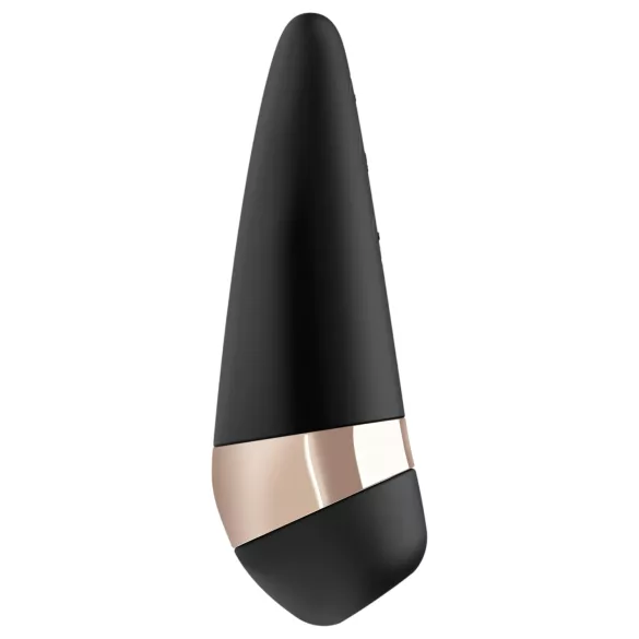 Satisfyer Pro 3+ - vibrátor na klitoris - voděodolný, akumulátorový - černý