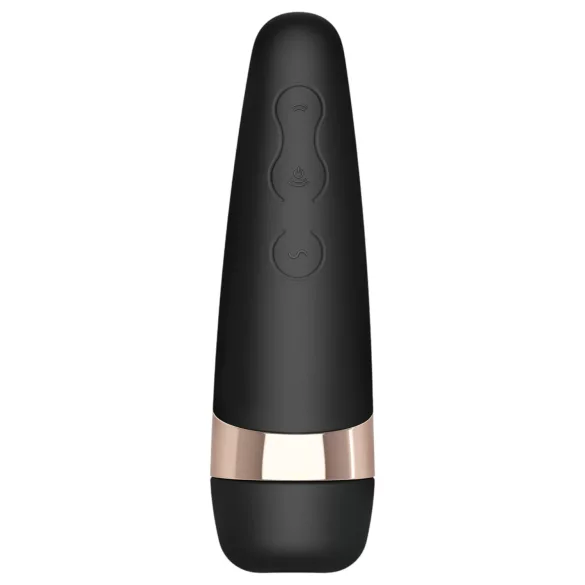Satisfyer Pro 3+ - vibrátor na klitoris - voděodolný, akumulátorový - černý