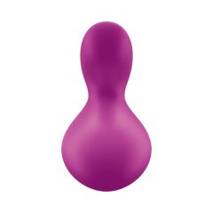   Satisfyer Viva la Vulva 3 - bezdrátový, vodotěsný vibrátor na klitoris (viola)