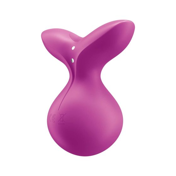 Satisfyer Viva la Vulva 3 - bezdrátový, vodotěsný vibrátor na klitoris (viola)