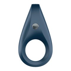   Satisfyer Rocket Ring - vodotěsný, nabíjecí kroužek na penis (šedo - modrý)