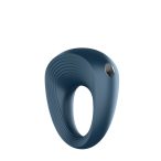   Satisfyer Power Ring - vodotěsný, nabíjecí kroužek na penis (šedý)
