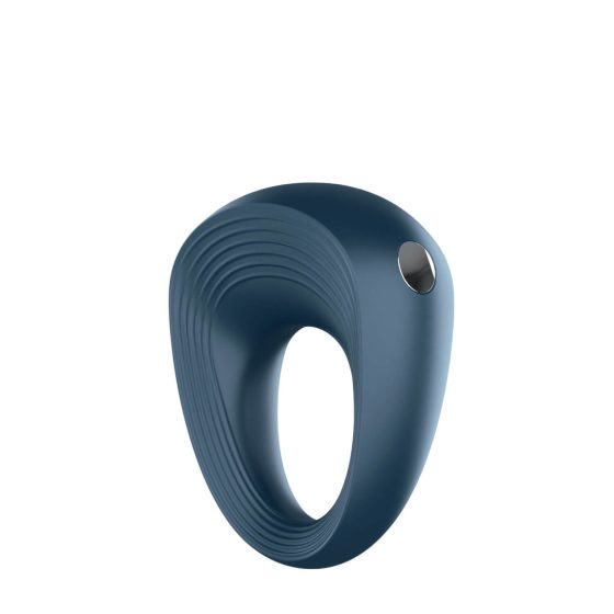 Satisfyer Power Ring - vodotěsný, nabíjecí kroužek na penis (šedý)