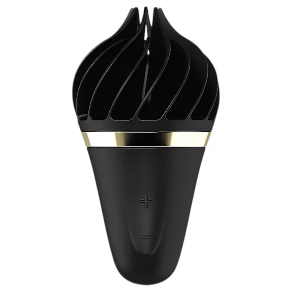 Satisfyer Sweet Treat - rotační vibrátor na klitoris - akumulátor, černý