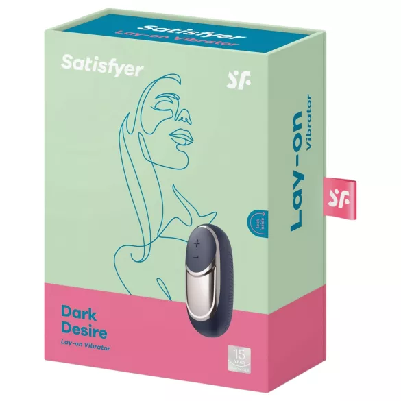 Satisfyer - vibrátor na klitoris - dobíjecí - černý