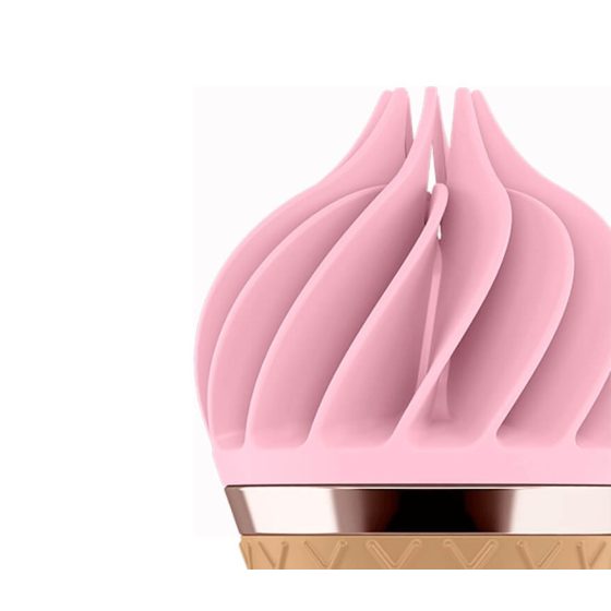 Satisfyer Sweet Treat - nabíjecí rotační vibrátor na klitoris (růžový-hnědý)