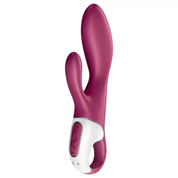 Satisfyer Heated Affair - vibrátor na klitoris s ohřevem - červený