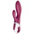 Satisfyer Heated Affair - vibrátor na klitoris s ohřevem - červený